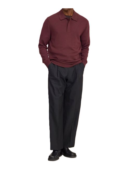 Emerson - Lightweight merino wool polo NN.07 | 24666056236605599 WINETASTING